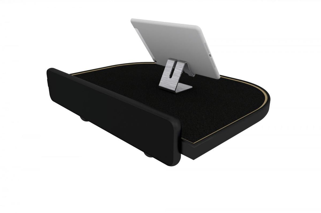 Central Van Table – suitable for Mercedes Sprinter and suitable for Volkswagen Crafter (from 2006), Black and Beige