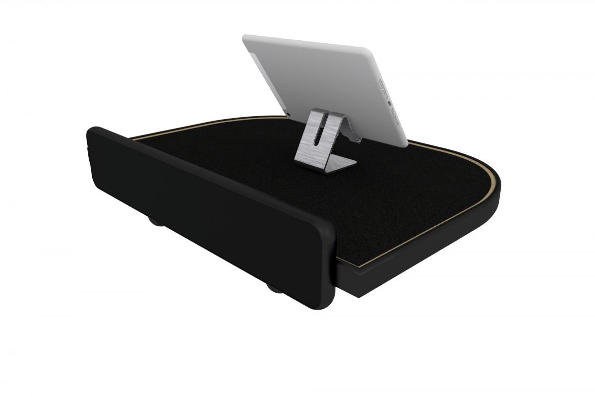 Central Van Table – suitable for Mercedes Sprinter and suitable for Volkswagen Crafter (from 2006), Black and Beige