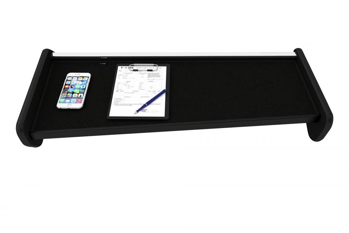 Central Carpet Table – suitable for Ford Transit Van VII (from 2013), Black