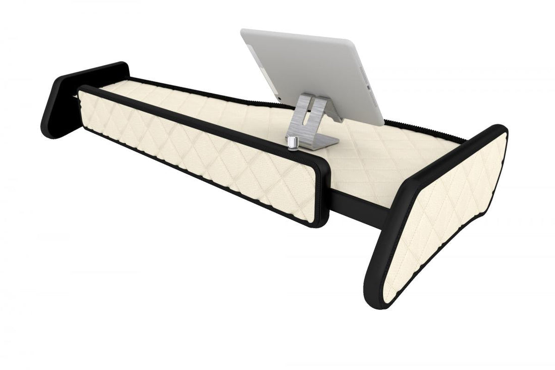 Long Dashboard Table with LED – suitable for Mercedes Sprinter CDI 2000–2006, Beige Carpet