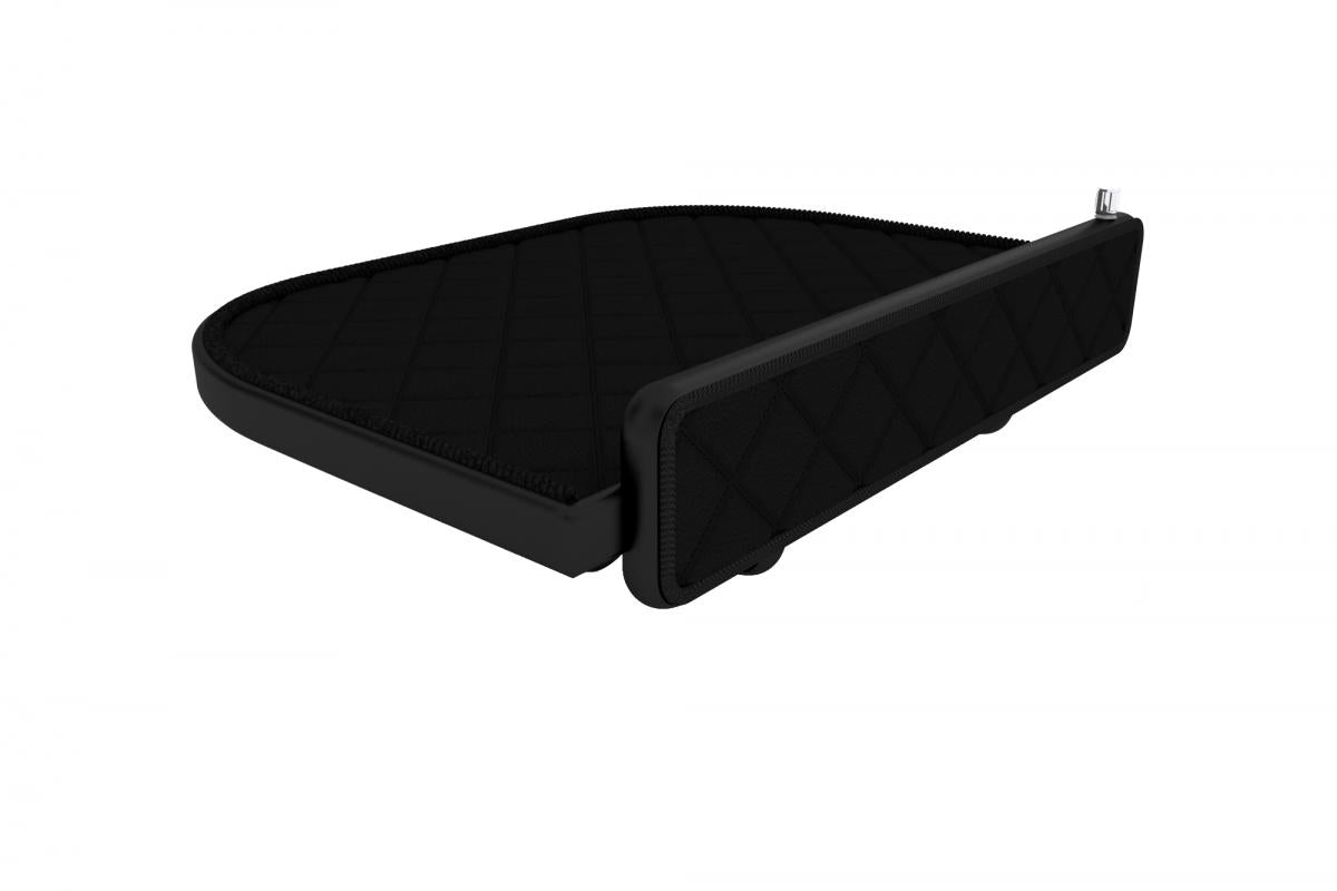 Central Van Table with LED – suitable for Mercedes Sprinter and Volkswagen Crafter 2006–2016, Black Carpet