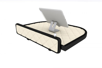 Central Van Table with LED – suitable for Mercedes Sprinter and suitable for Volkswagen Crafter 2006–2016, Beige