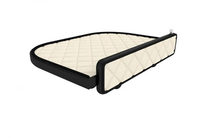 Central Van Table with LED – suitable for Mercedes Sprinter and suitable for Volkswagen Crafter 2006–2016, Beige