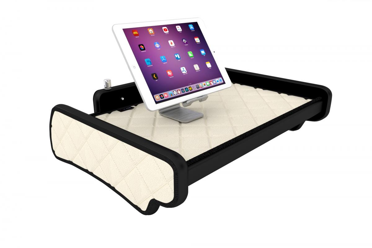 Central Truck Table with LED – suitable for Mercedes Sprinter CDI 2000–2006, Beige, Elegance