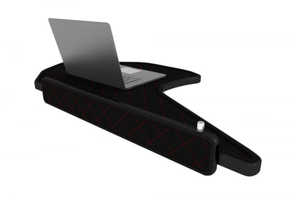 Table centrale pour camion avec LED – adaptée pour DAF XG, XG+ et XF NG (à partir de 10.2021), noir avec rouge