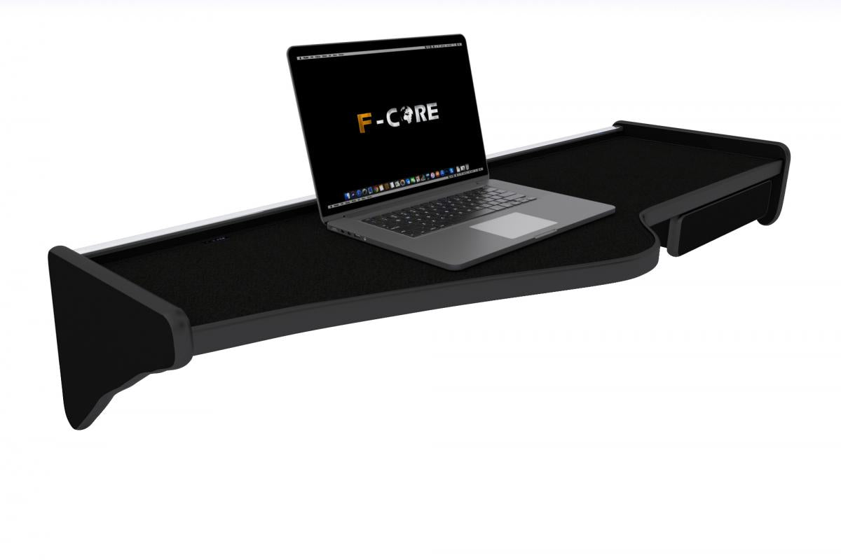 Table de tableau de bord longue avec tiroir – Classic, adapté pour Scania R Series jusqu’en 2010, noir