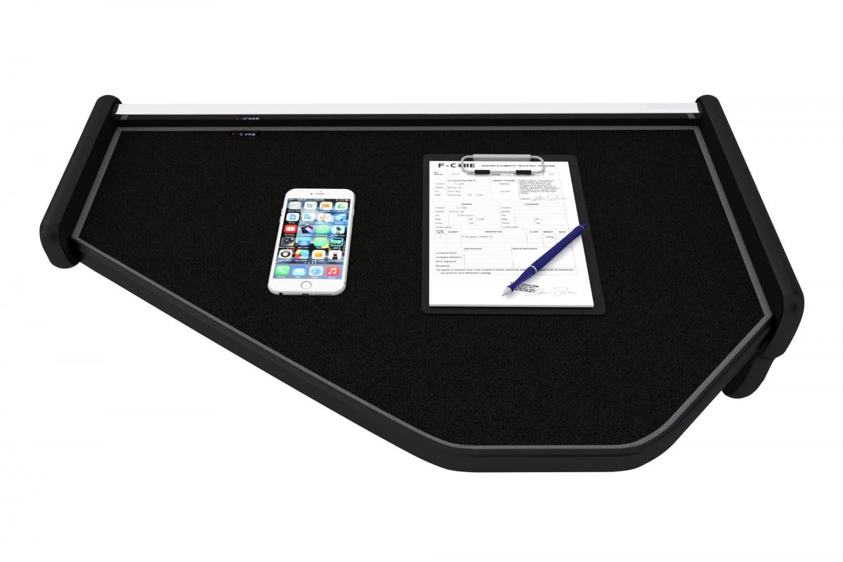 Table centrale de tableau de bord Classic – adapté pour Volvo FH12/FH16/FM 2009–2012, finition moquette grise