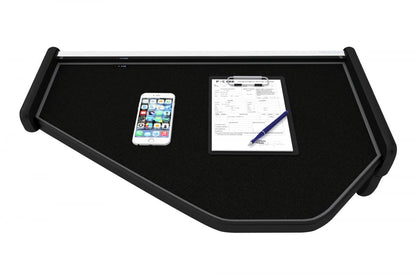 Table centrale de tableau de bord Classic – adapté pour Volvo FH12/FH16/FM 2009–2012, finition moquette grise