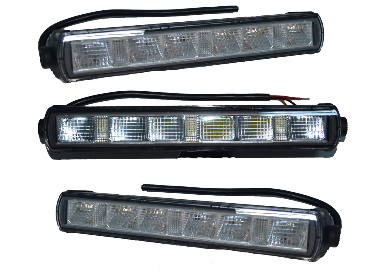 Mini rampe lumineuse LED – 30 W, 6 LED CREE, longueur 28 cm, homologuée ECE