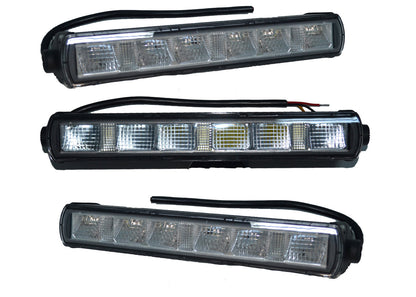 Mini rampe lumineuse LED – 30 W, 6 LED CREE, longueur 28 cm, homologuée ECE