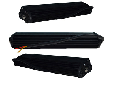 Mini rampe lumineuse LED – 30 W, 6 LED CREE, longueur 28 cm, homologuée ECE