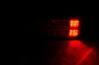 Petit feu arrière stop à LED néon, 12/24 V, 200×85×30 mm, 6 fonctions, montage gauche/droite