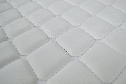 Tapis de sol en cuir synthétique (éco-cuir) blanc – adapté pour MAN TGX 2020+