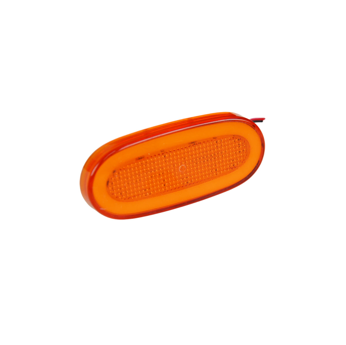 Oval LED Neon Side Marker Light, 12/24 V, Yellow, 105 x 47 mm, Suitable for Mercedes Sprinter and VW Crafter