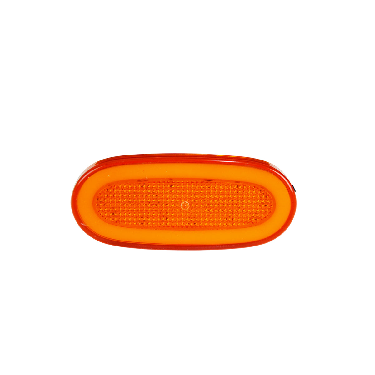 Oval LED Neon Side Marker Light, 12/24 V, Yellow, 105 x 47 mm, Suitable for Mercedes Sprinter and VW Crafter