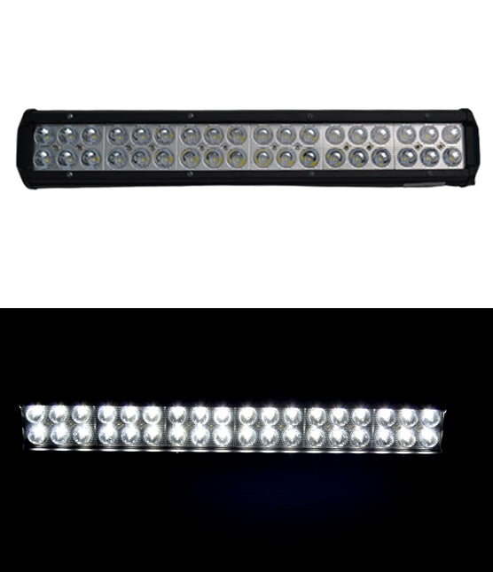 Rampe LED à double rangée, 108 W, longueur 44 cm, fixation inférieure