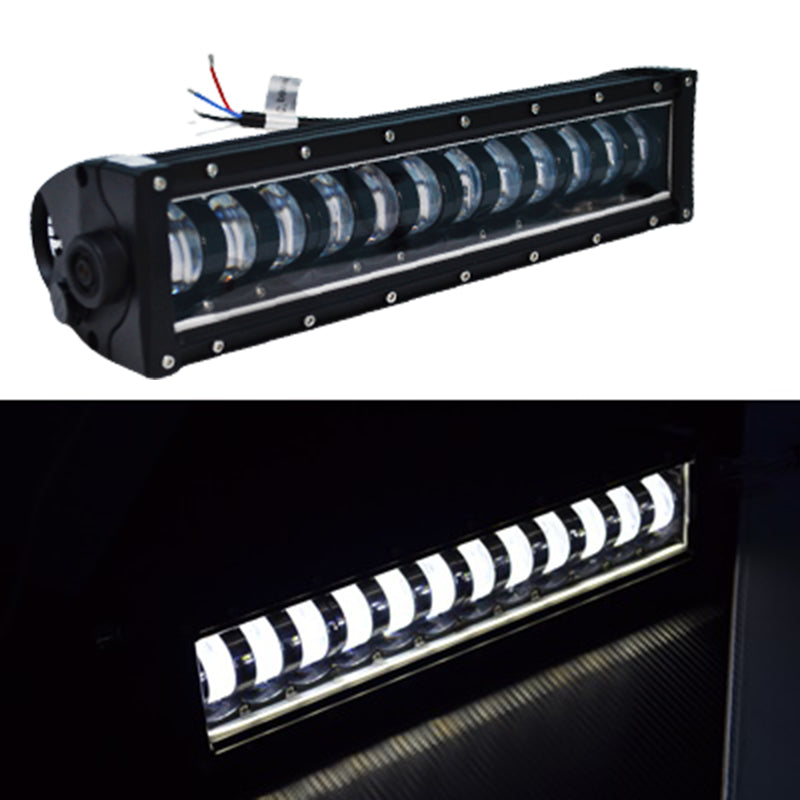 Barre lumineuse LED 96 W 12/24 V 340 x 75 x 90 mm avec LED CREE