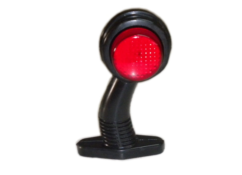 Feu de gabarit Ansel double LED arc-en-ciel, hauteur 14 cm, longueur 6 cm, entraxe de fixation 58 mm