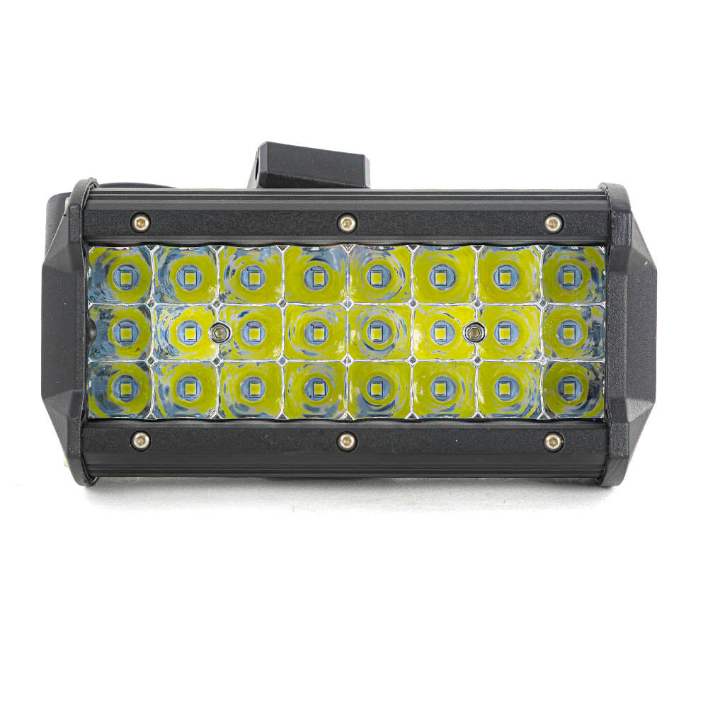 Projecteur LED compact, 72W, barre lumineuse 16,5 cm, fixation inférieure