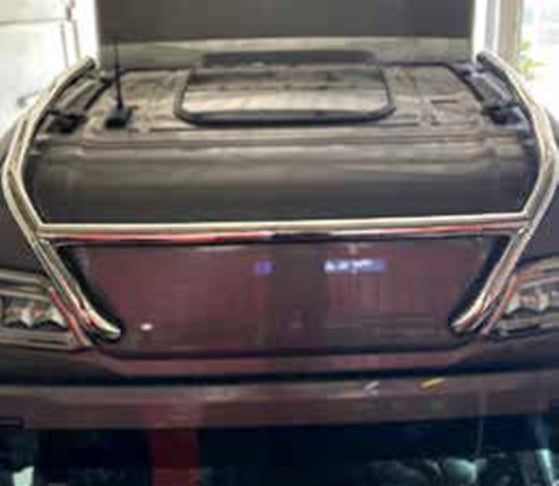 Εμπρόσθια μπάρα οροφής τύπου H κατάλληλο για Scania S/R NextGen – Ανοξείδωτο ατσάλι 60 mm