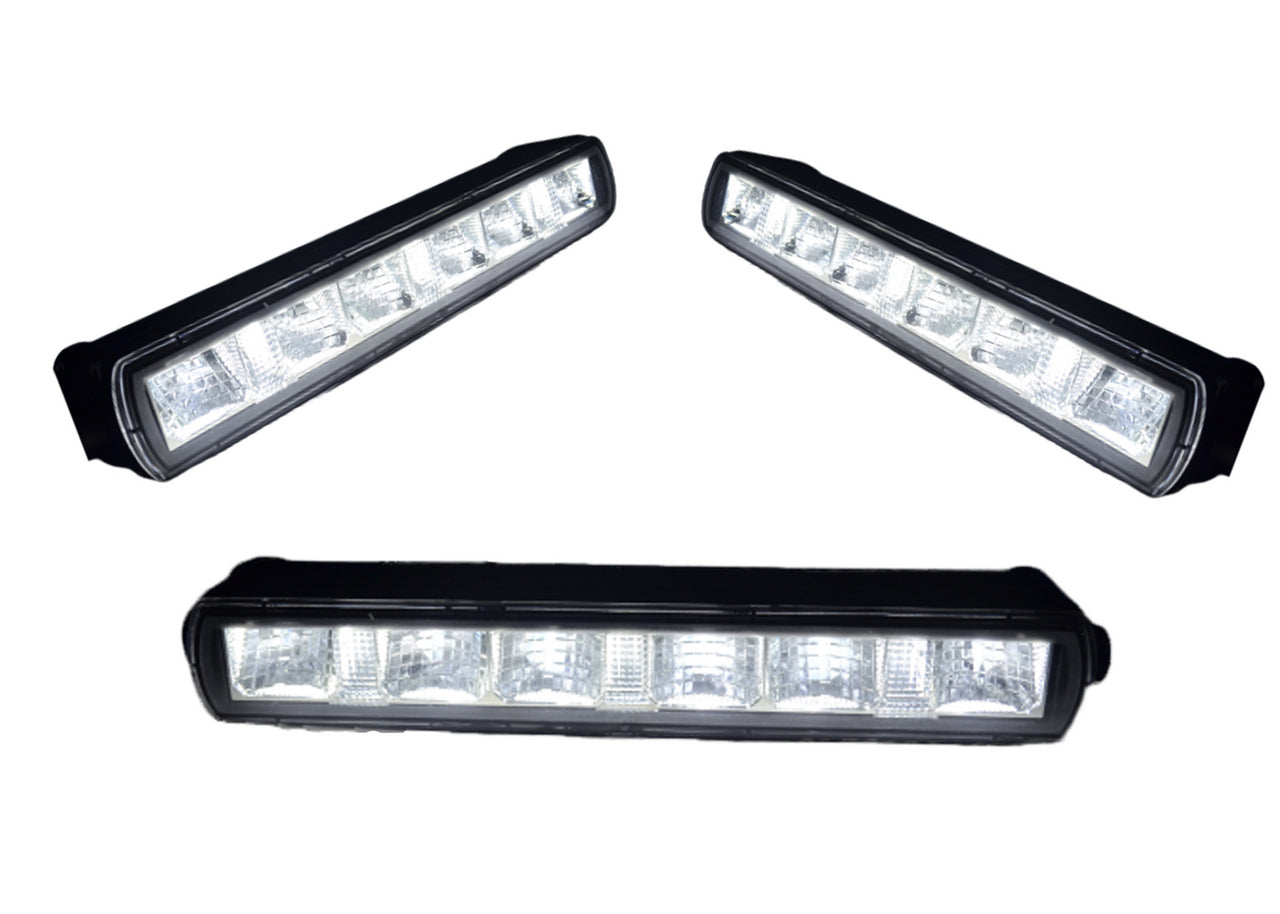 Mini rampe lumineuse LED – 30 W, 6 LED CREE, longueur 28 cm, homologuée ECE