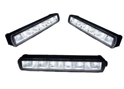 Mini rampe lumineuse LED – 30 W, 6 LED CREE, longueur 28 cm, homologuée ECE