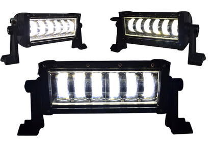 Barre lumineuse LED 48 W 12/24 V – Projecteur compact tout-terrain et de travail, 190 x 75 x 90 mm