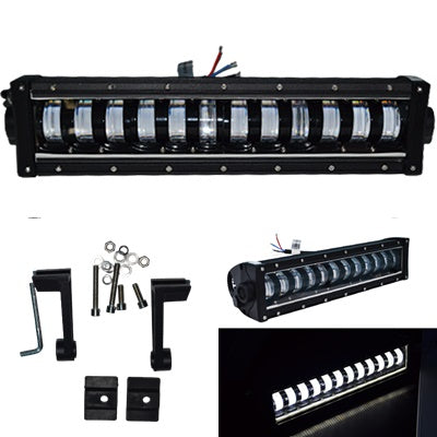 Barre lumineuse LED 96 W 12/24 V 340 x 75 x 90 mm avec LED CREE