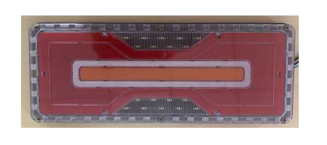 Panneau Stop Gira LED néon – 33 × 14 cm, panneau lumineux compact