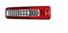 Ляв LED стоп за Volvo FH4 – голям, 24V, 50 x 13,5 x 9 cm
