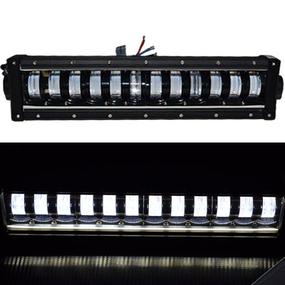 Barre lumineuse LED 96 W 12/24 V 340 x 75 x 90 mm avec LED CREE