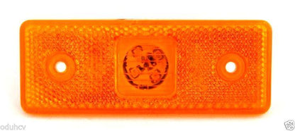 Feu de gabarit LED jaune, 12/24 V, 4 LED, 110×42×6 mm