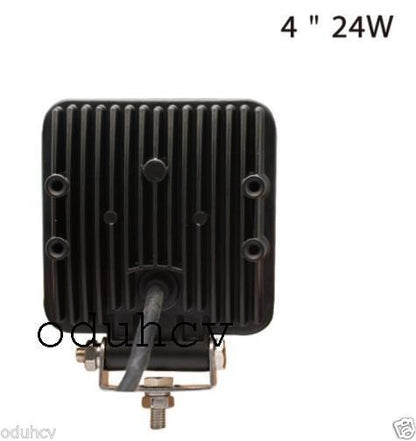 Projecteur de travail LED, 8 LED, 24 W, 105 x 105 mm