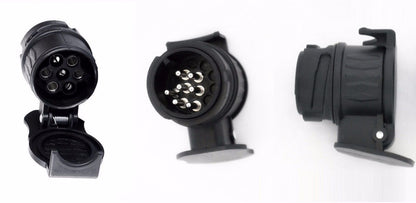 Adaptateur de prise de remorque, 7 broches vers 13 broches, connecteur de remorquage 12 V